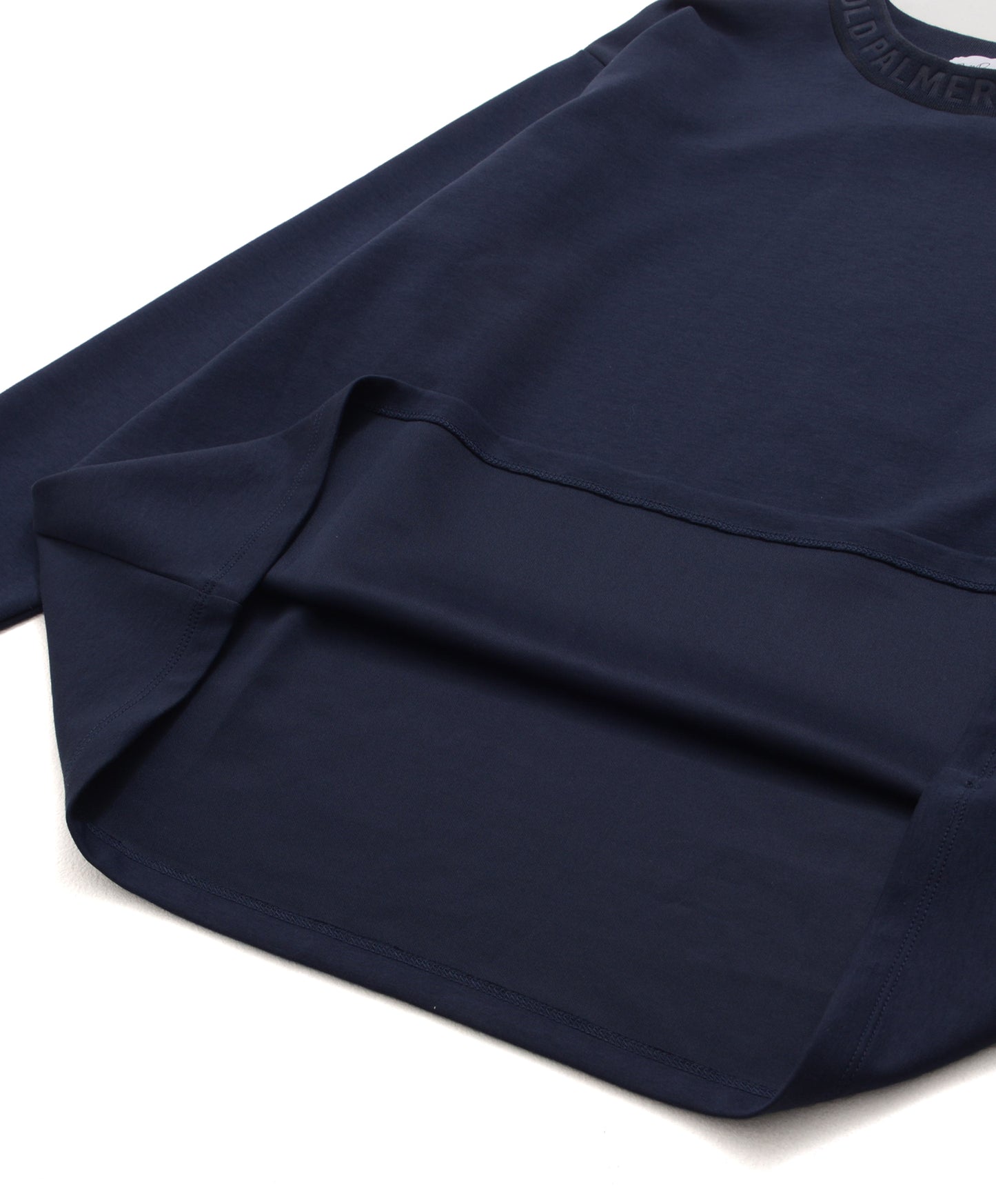 ストレッチポンチ シェア 衿ロゴロングTシャツ