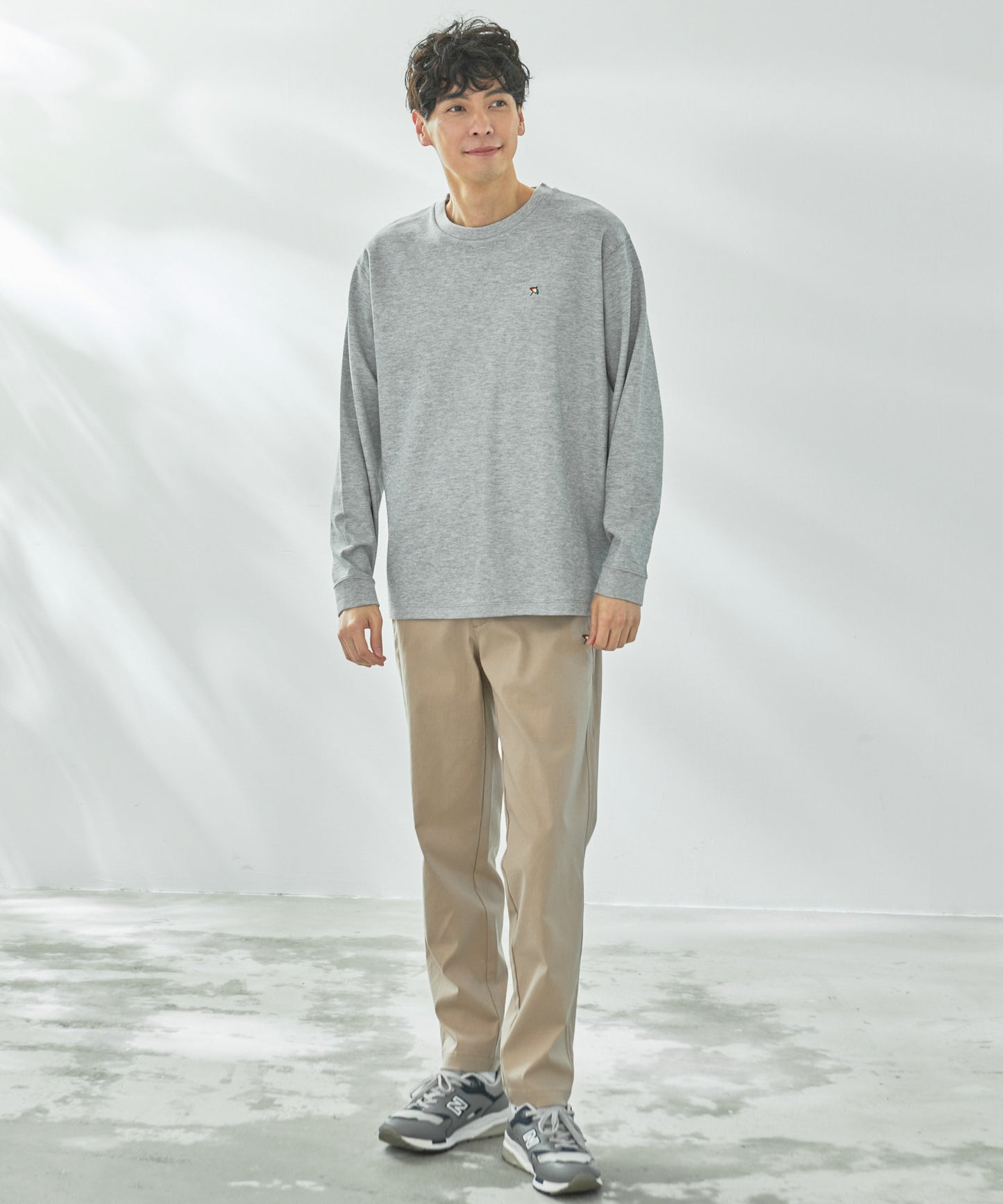 カノコダブルフェイス シェア ロングスリーブTシャツ