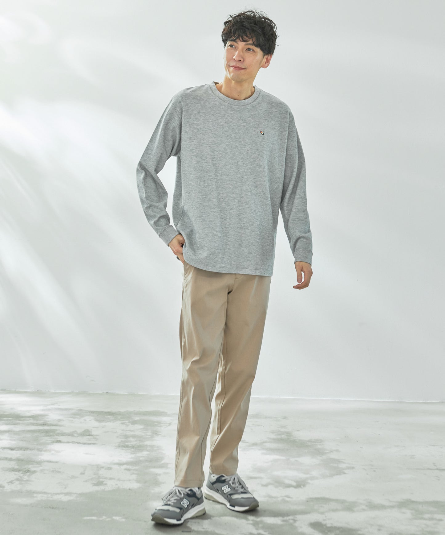 カノコダブルフェイス シェア ロングスリーブTシャツ