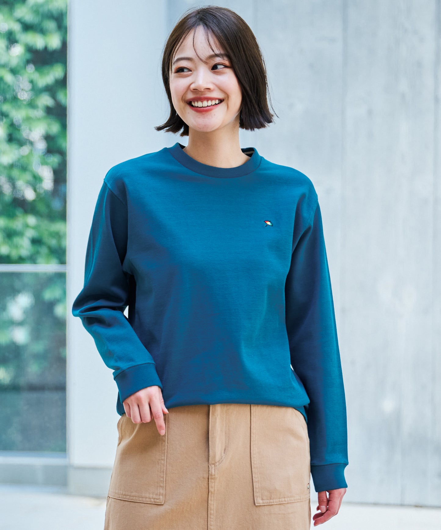 カノコダブルフェイス シェア ロングスリーブTシャツ