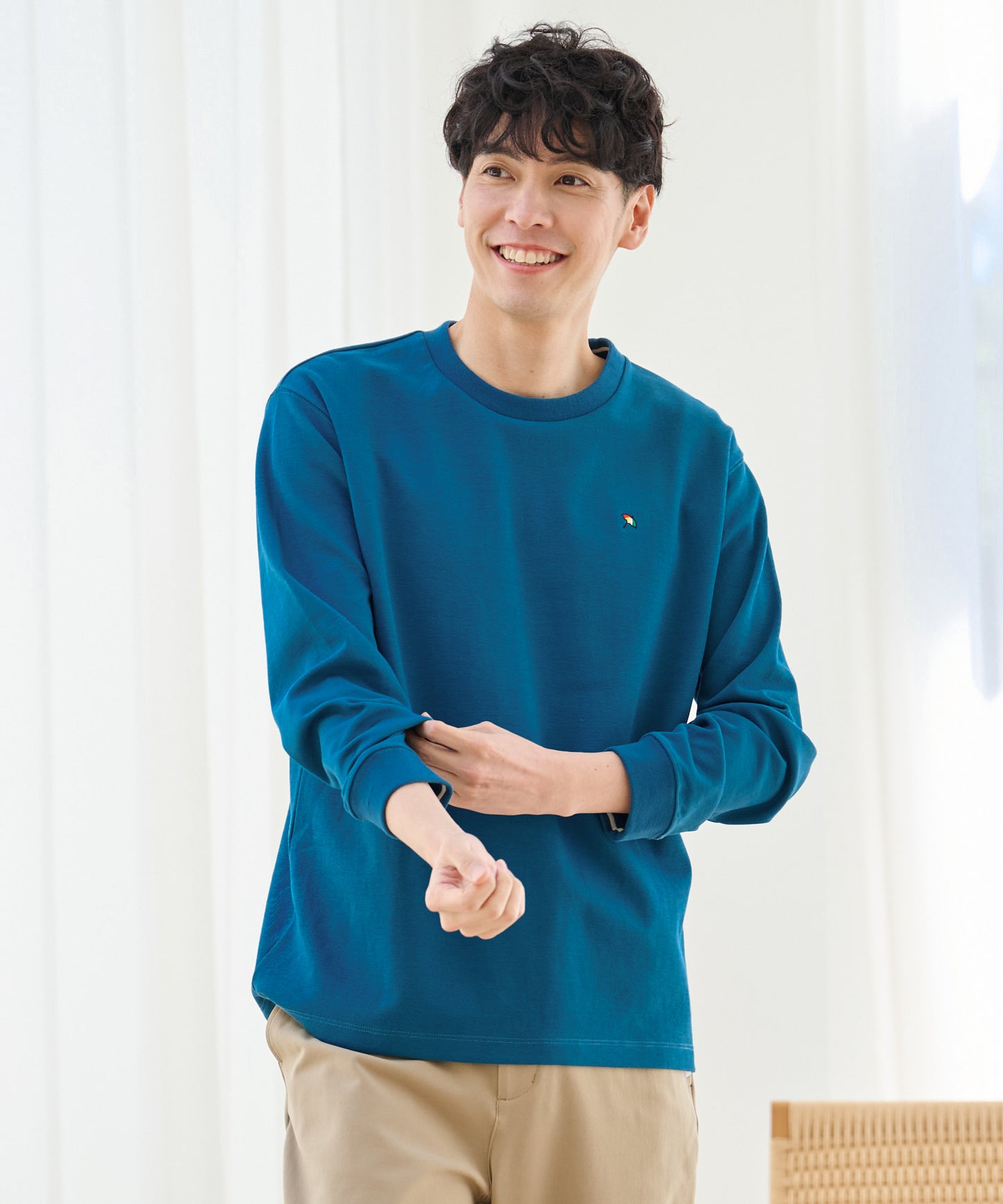 カノコダブルフェイス シェア ロングスリーブTシャツ