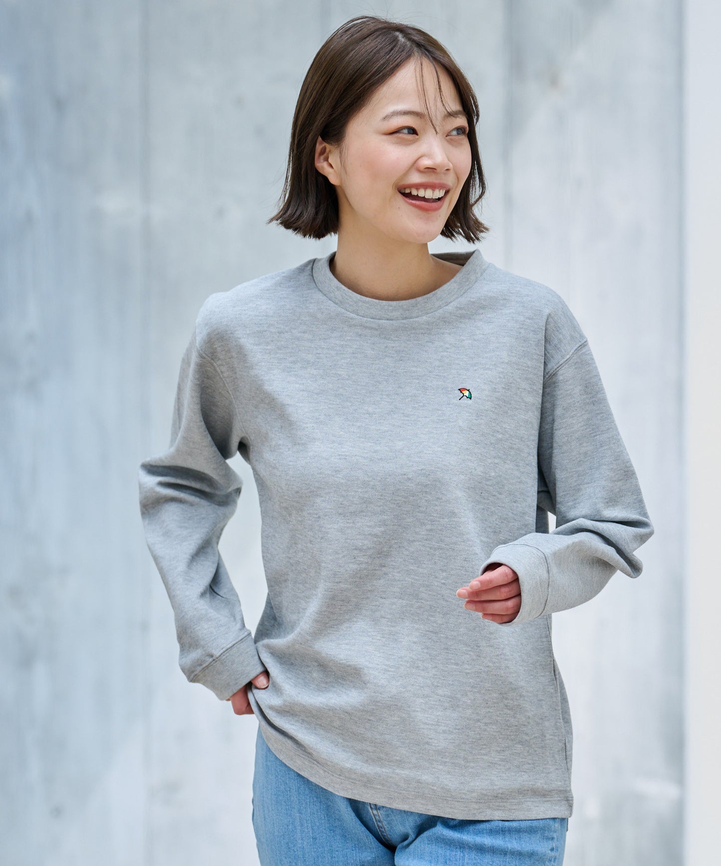 カノコダブルフェイス シェア ロングスリーブTシャツ