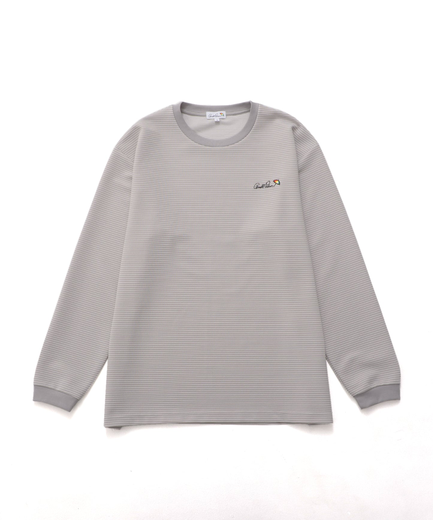 ドライリップル ボーダー ロングスリーブTシャツ