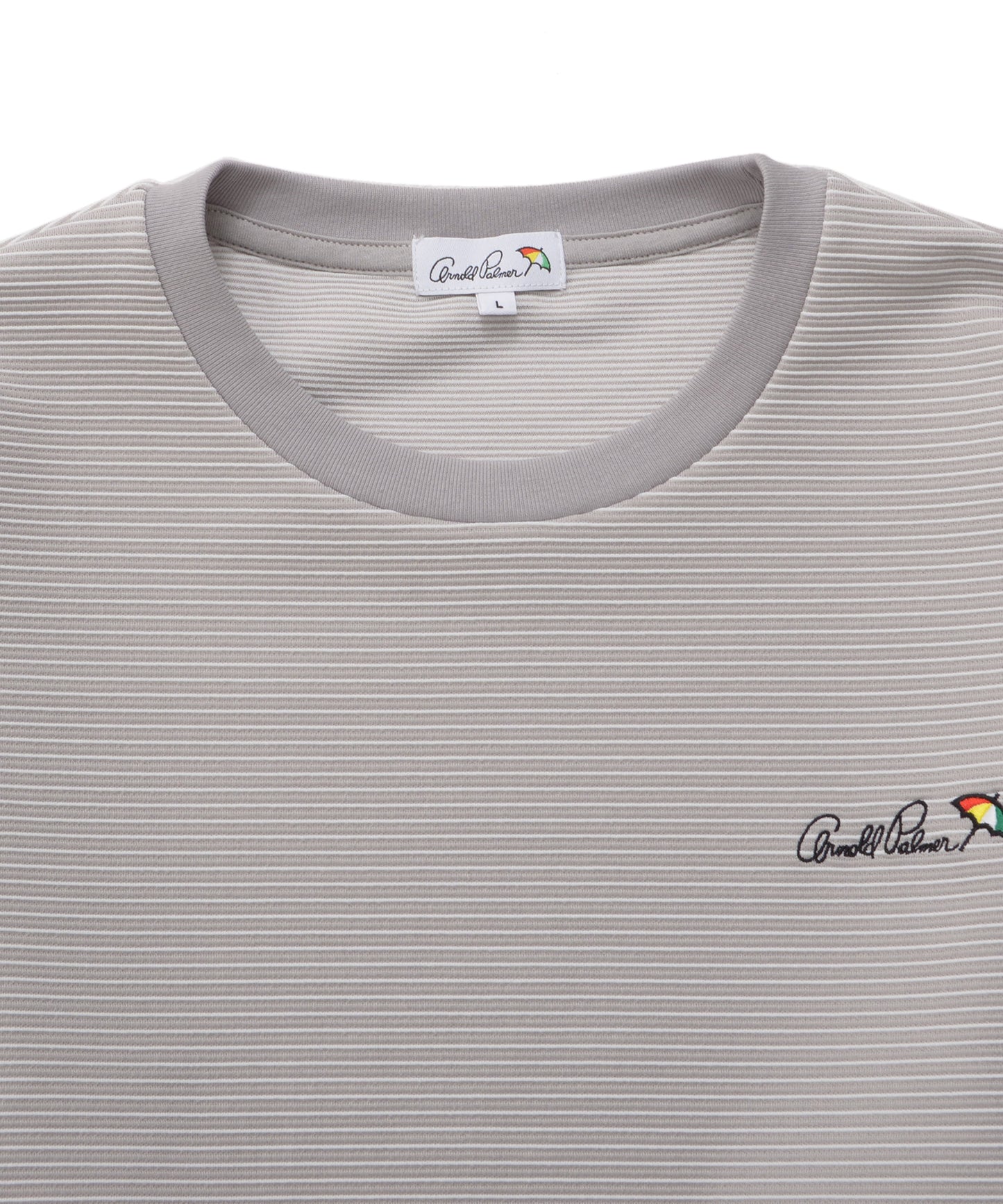 ドライリップル ボーダー ロングスリーブTシャツ