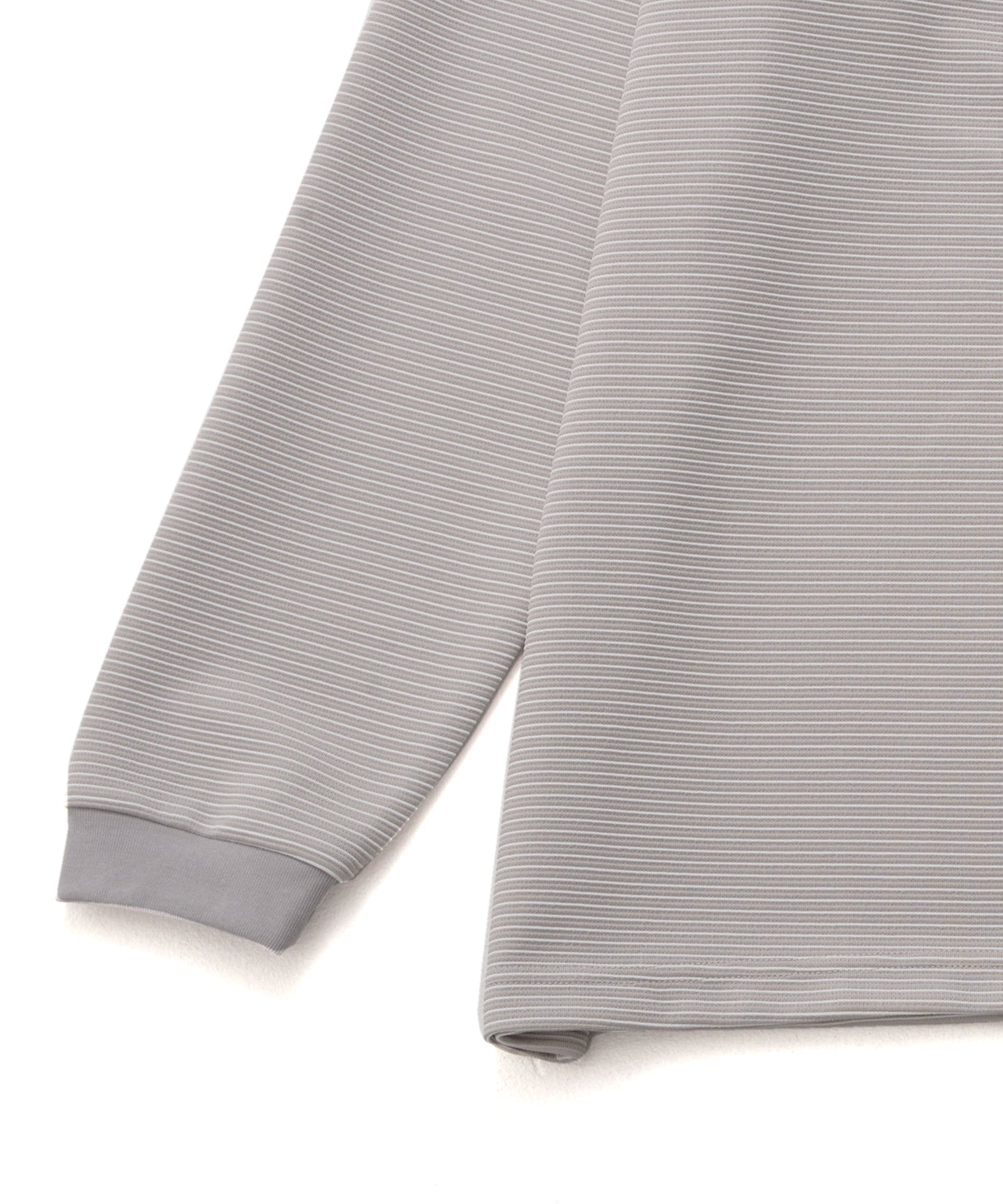 ドライリップル ボーダー ロングスリーブTシャツ
