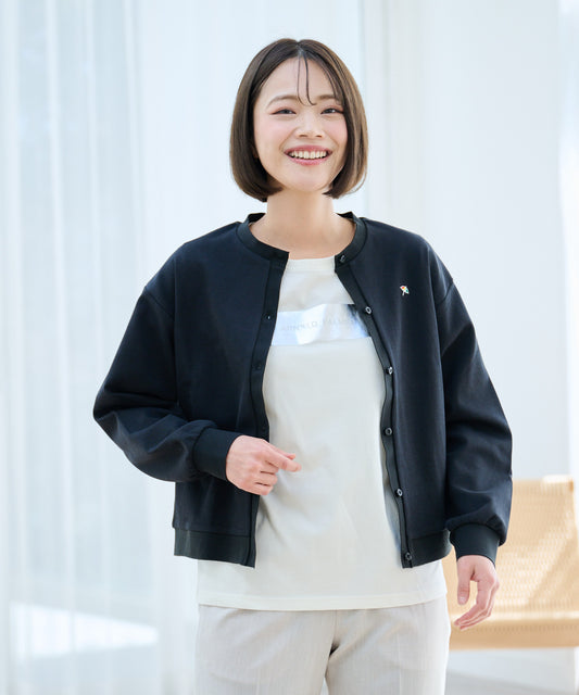 Arnold Palmer カノコクルーネック カーディガン