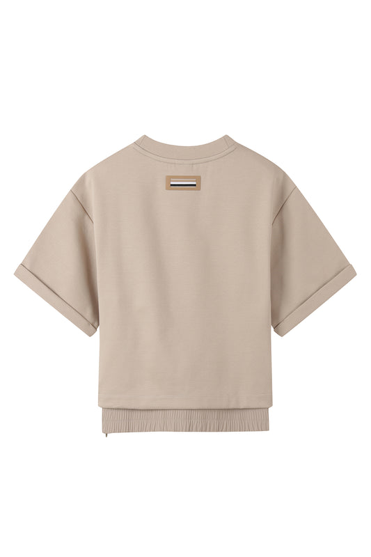 BOSS GOLF SP W Pre-Round R-neck SS Tee | プリラウンド クルーネック クロップTシャツ