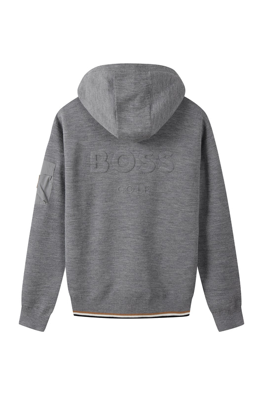 BOSS GOLF SP M Pre-Round FZ Hoody SW | プリラウンド フーディーセーター