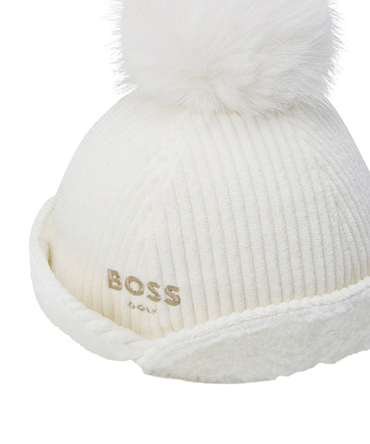BOSS GOLF W Corduroy Cap w.Ear Cover | コーデュロイ イヤーカバー付きキャップ