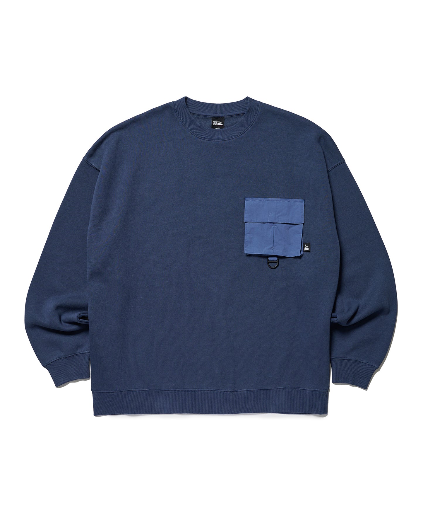 ポケット切替 コットン スウェット | POCKET SWITCHING CREW SWEAT