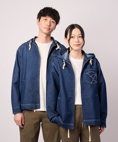 【LOFTAIRDENIM&DUCK】シェア フードジャケット