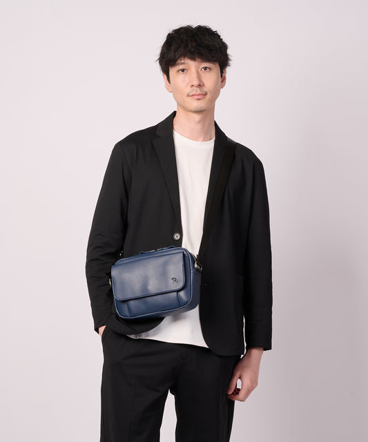 Arnold Palmer フェイクレザー フラップ ショルダーバッグ