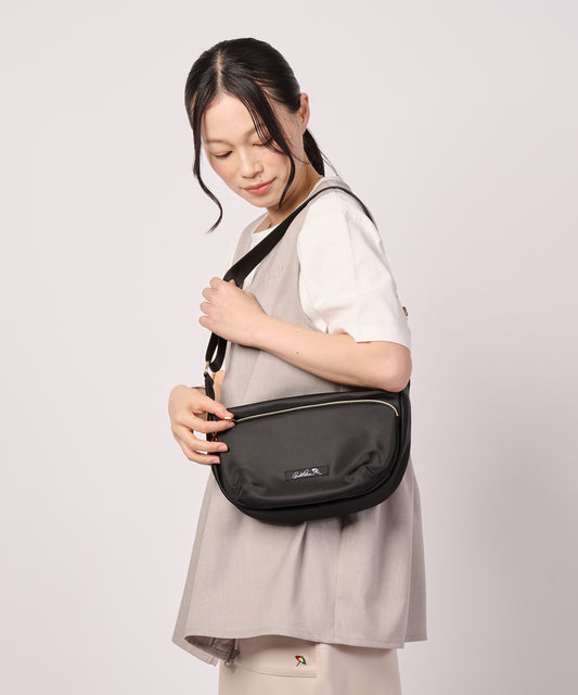 Arnold Palmer ポリエステル ラウンド ショルダーバッグ