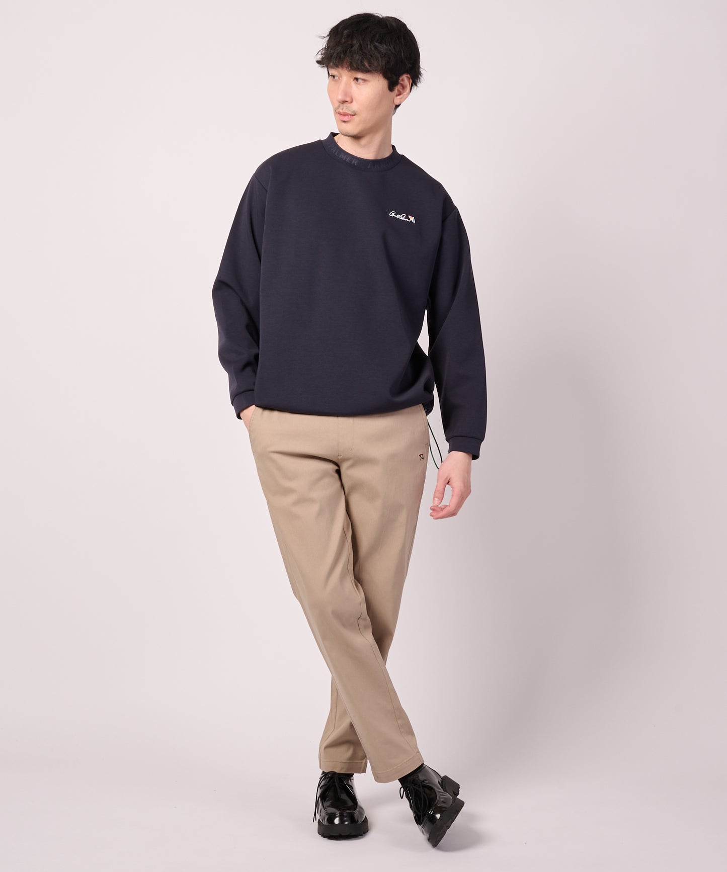 シルキーポンチ シェア ヘムスピンドル ロングTシャツ