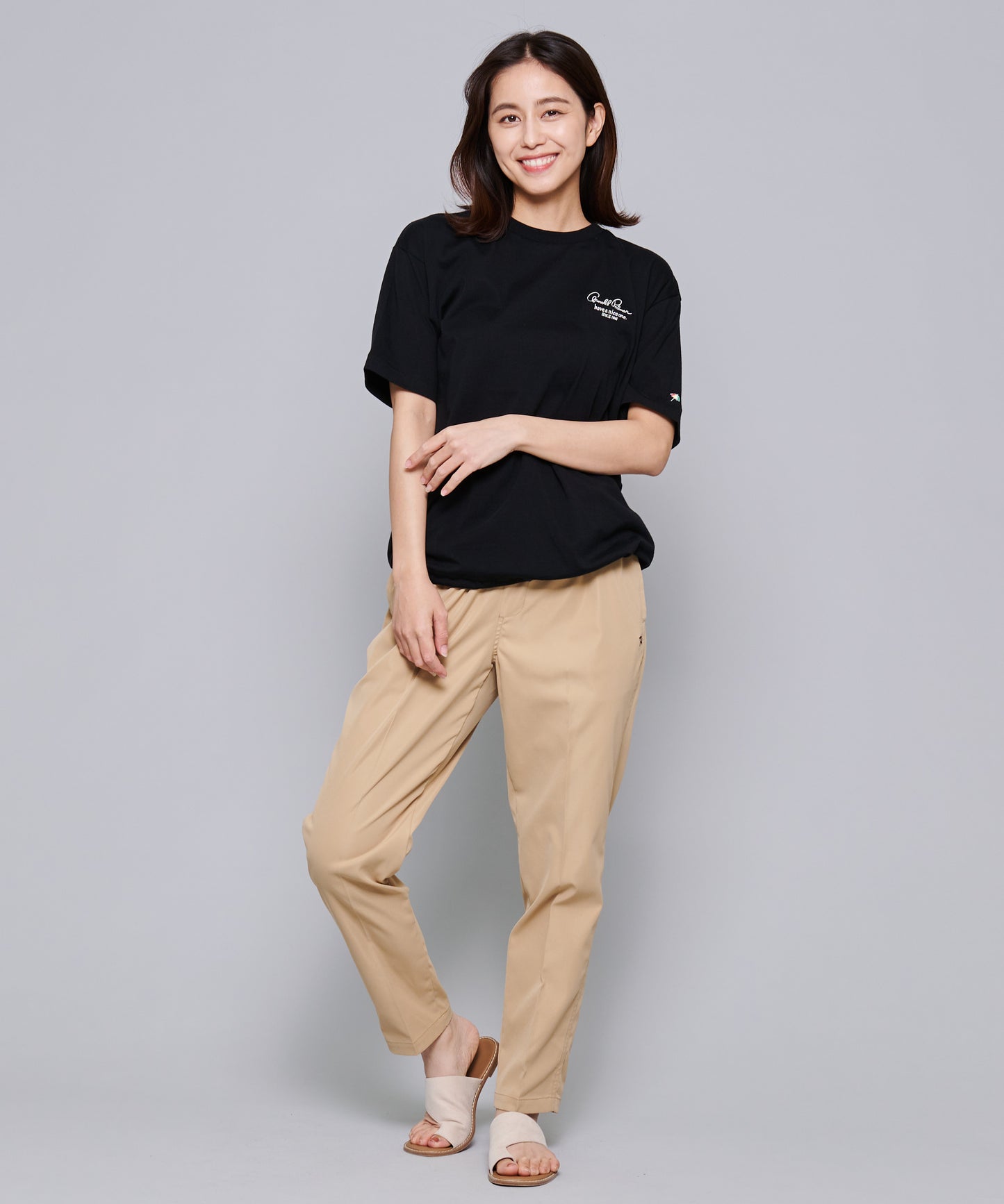 【残り1点】裾コード付きシェアTシャツ