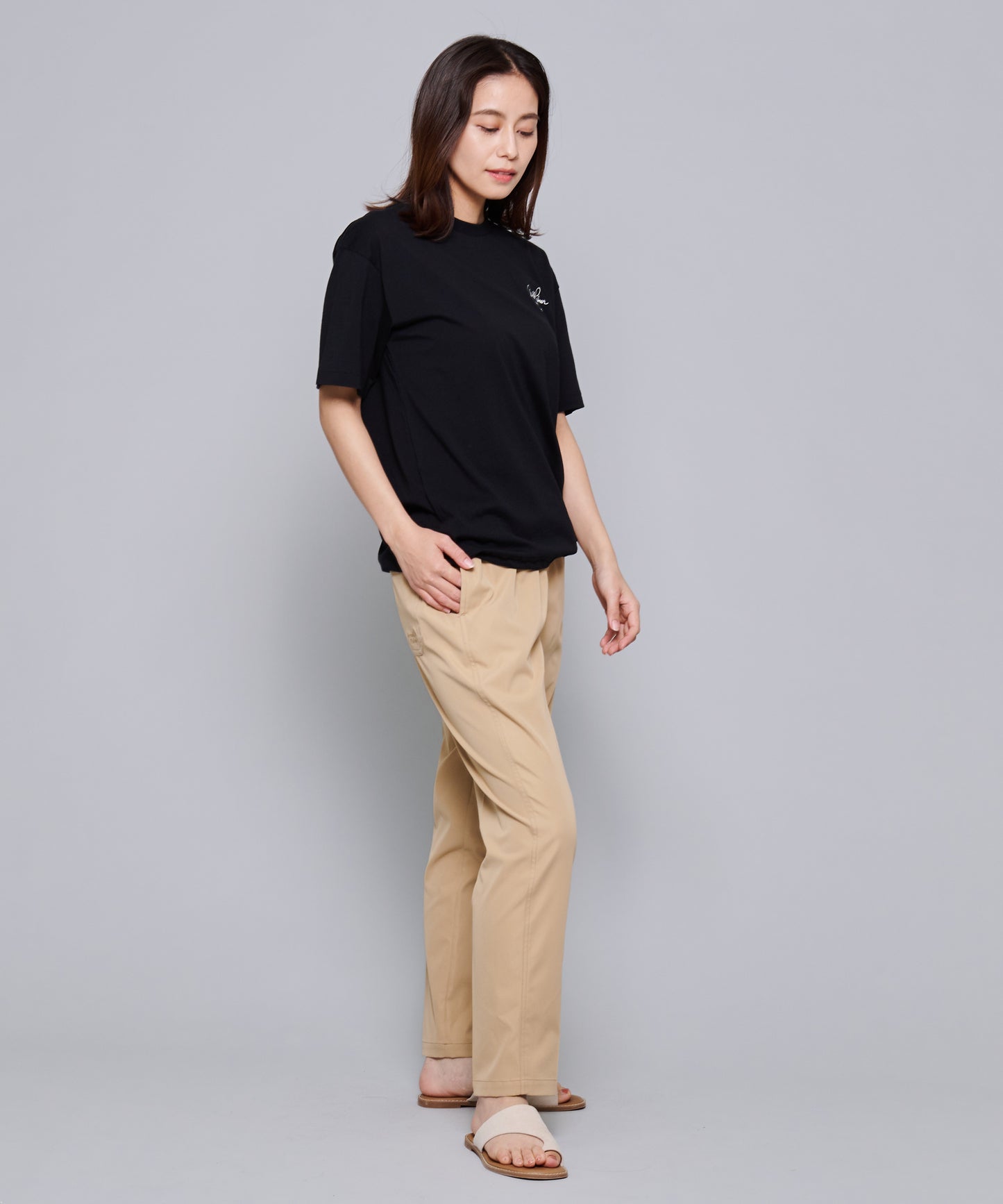 【残り1点】裾コード付きシェアTシャツ