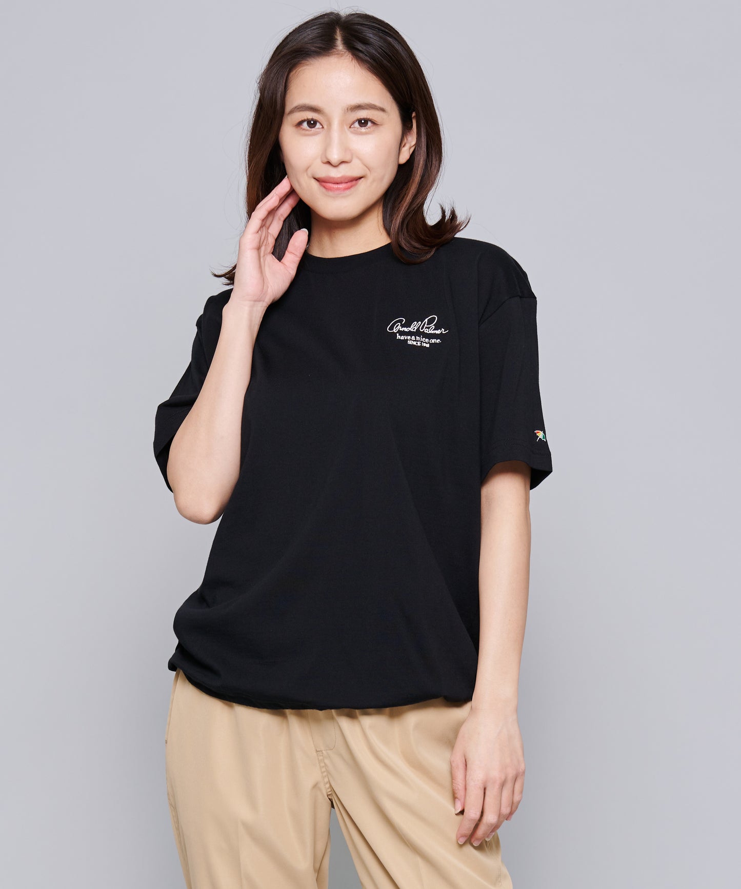 【残り1点】裾コード付きシェアTシャツ