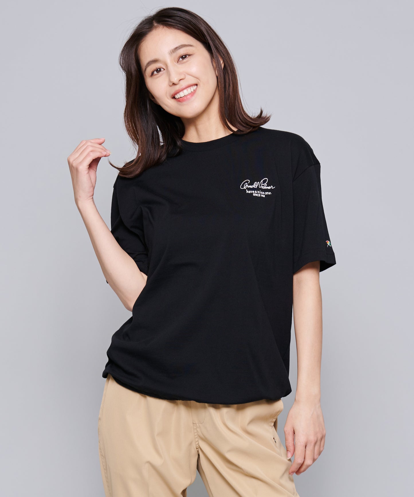 【残り1点】裾コード付きシェアTシャツ