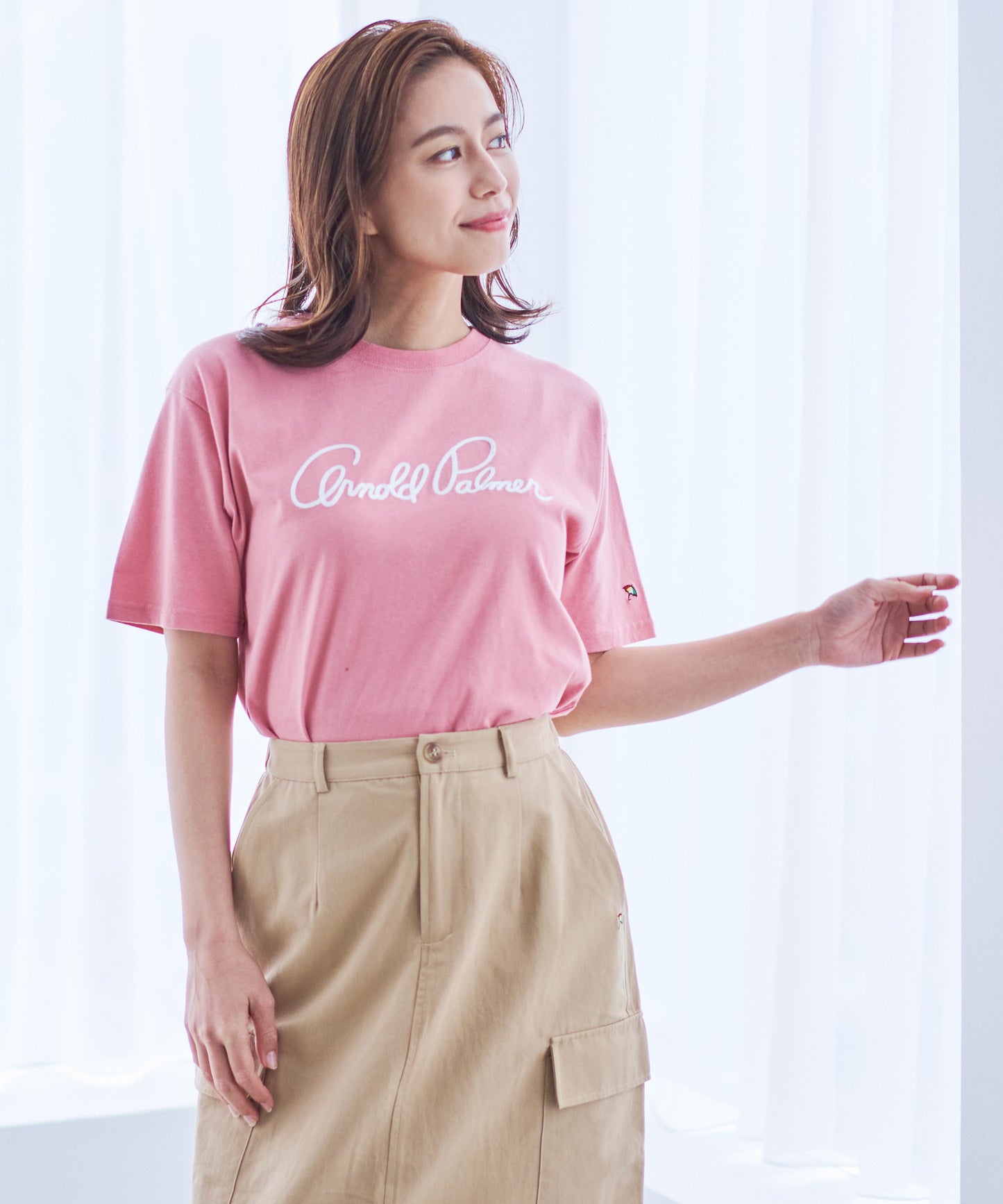USAコットン天竺シェアレガシーロゴTシャツ