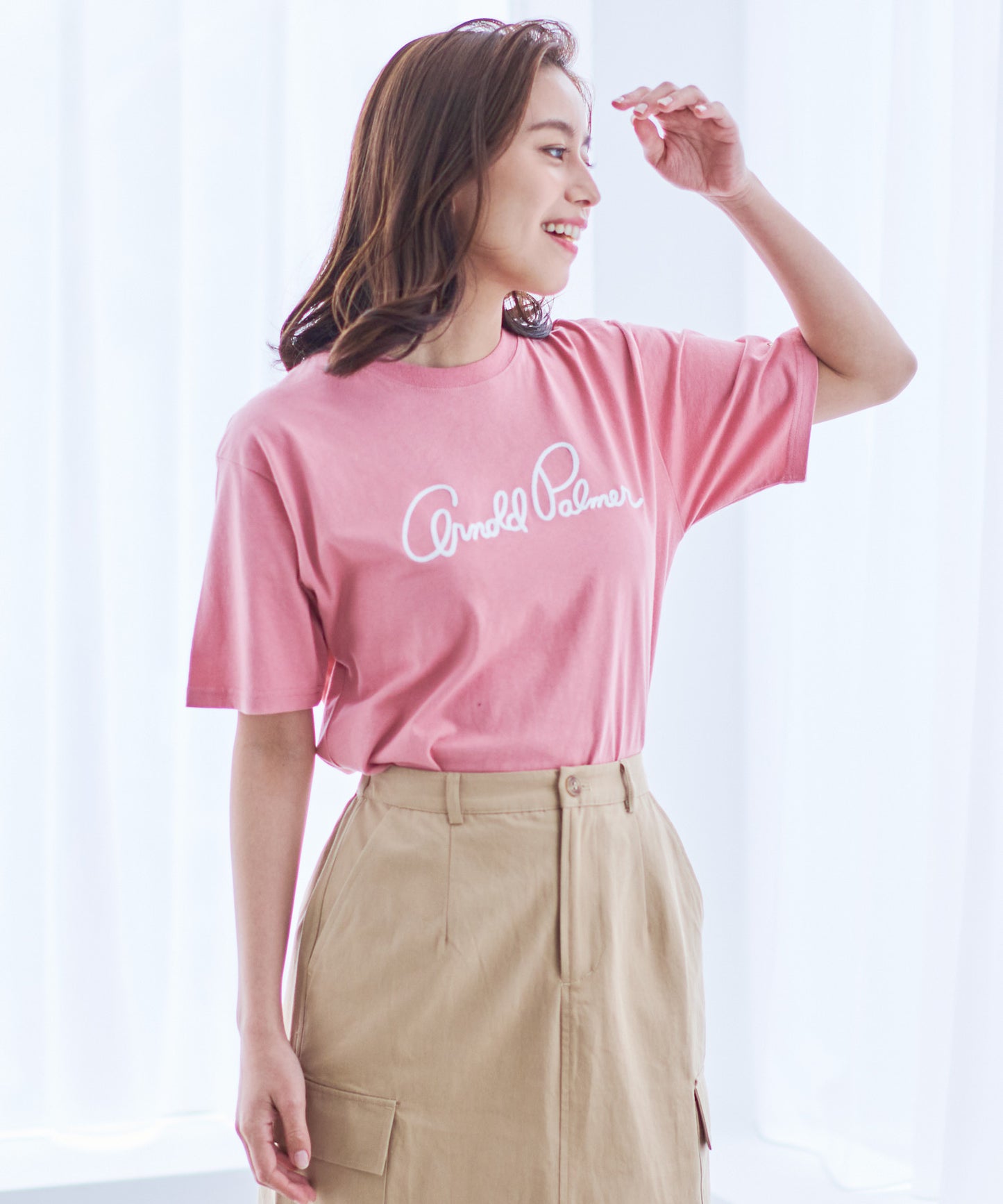 USAコットン天竺シェアレガシーロゴTシャツ
