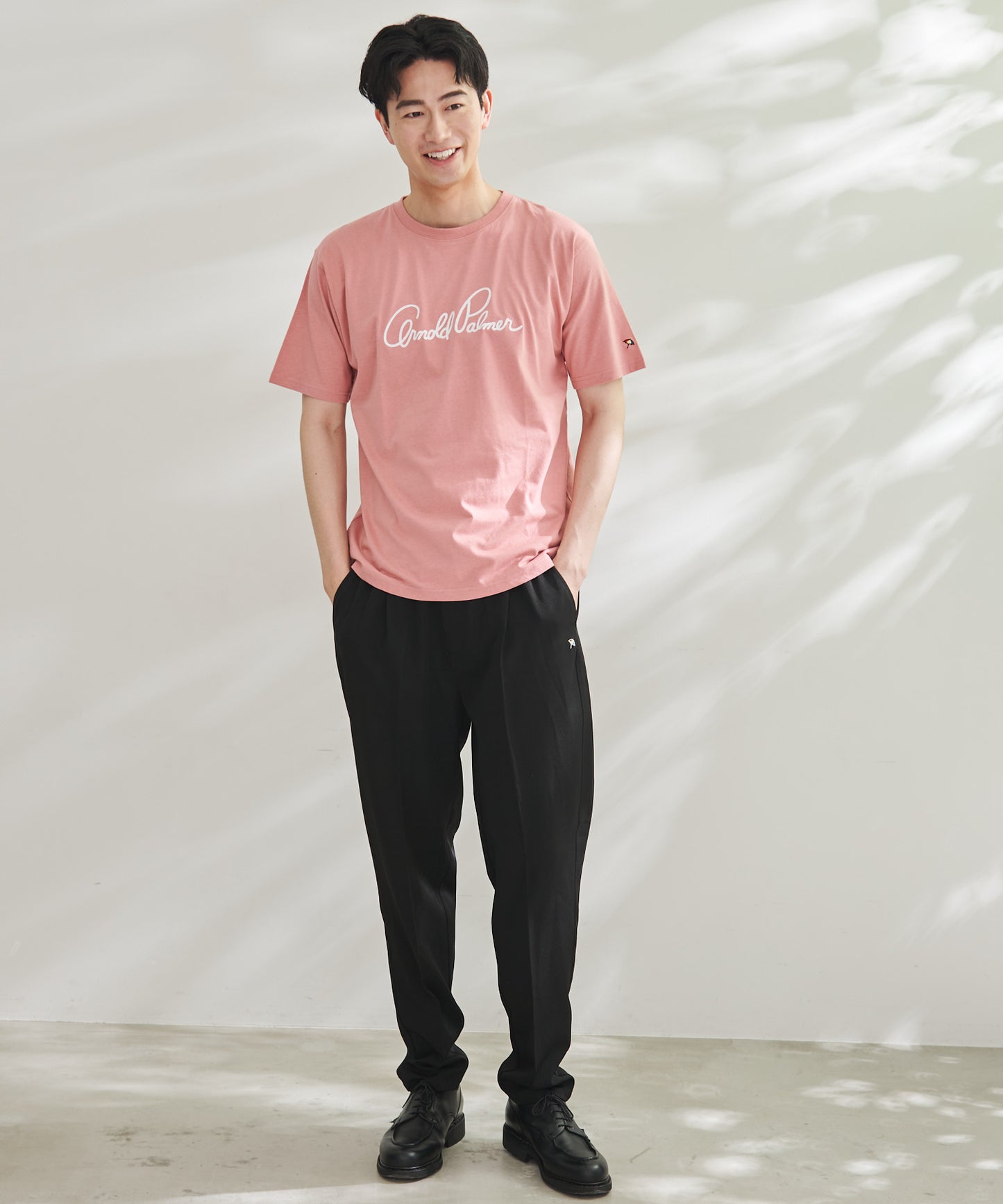 USAコットン天竺シェアレガシーロゴTシャツ