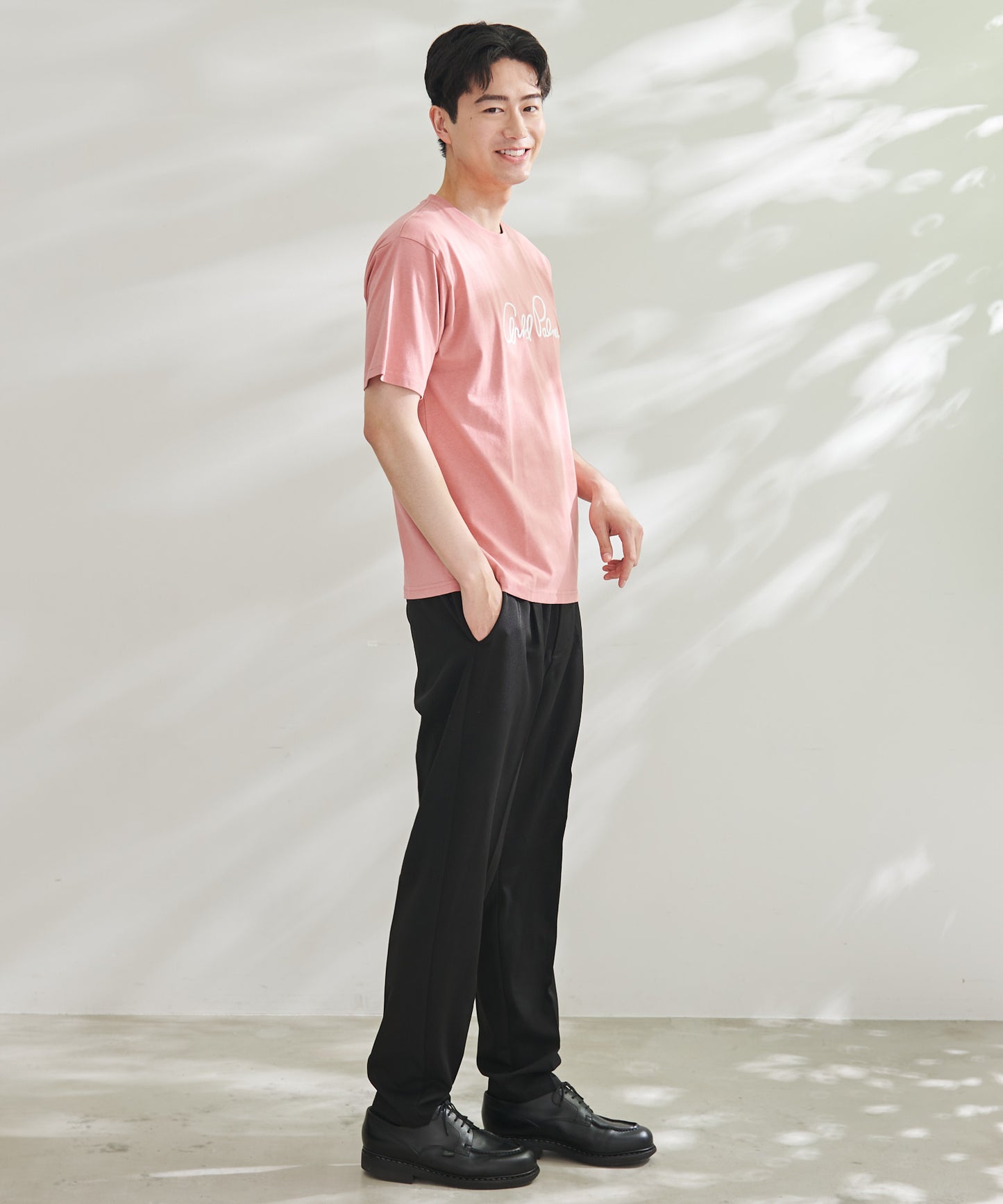 USAコットン天竺シェアレガシーロゴTシャツ