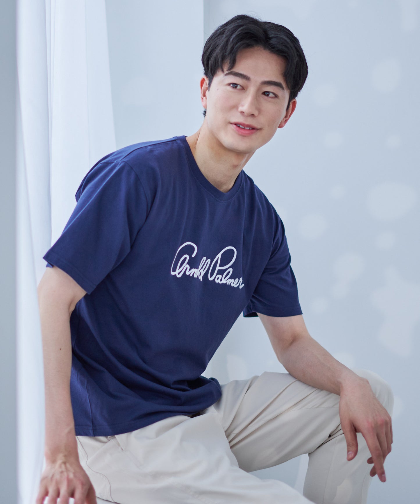 USAコットン天竺シェアレガシーロゴTシャツ