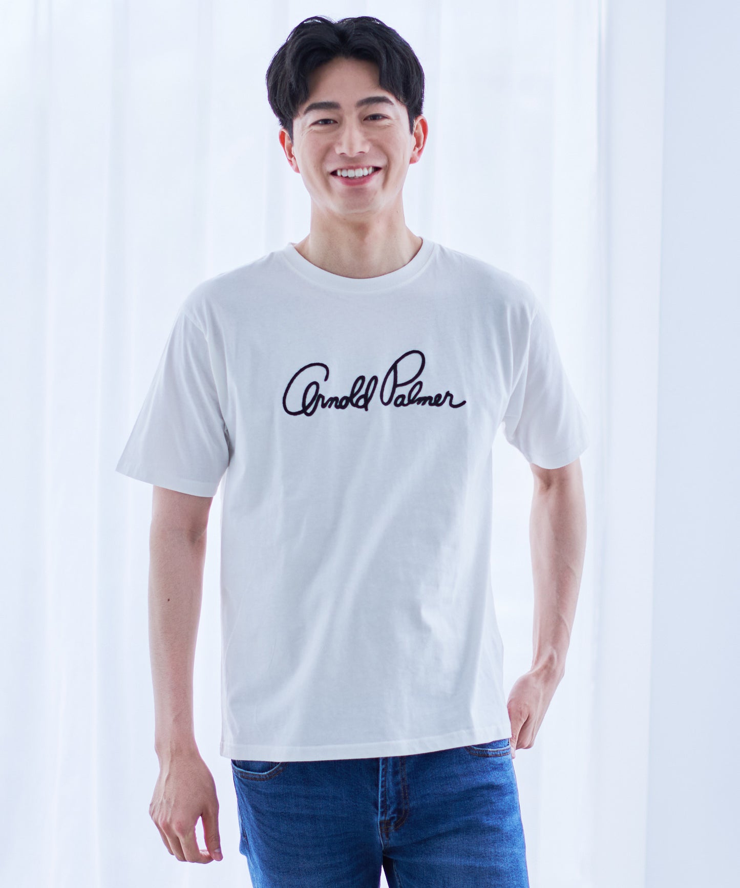 USAコットン天竺シェアレガシーロゴTシャツ