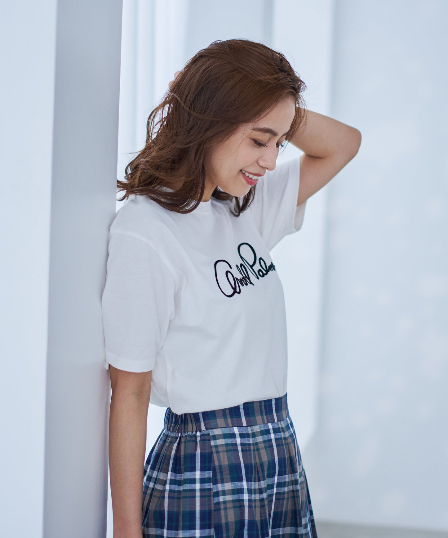 USAコットン天竺シェアレガシーロゴTシャツ