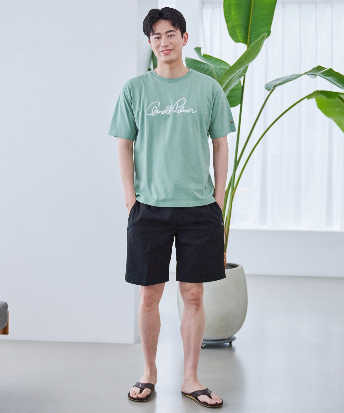 USAコットン天竺シェアレガシーロゴTシャツ