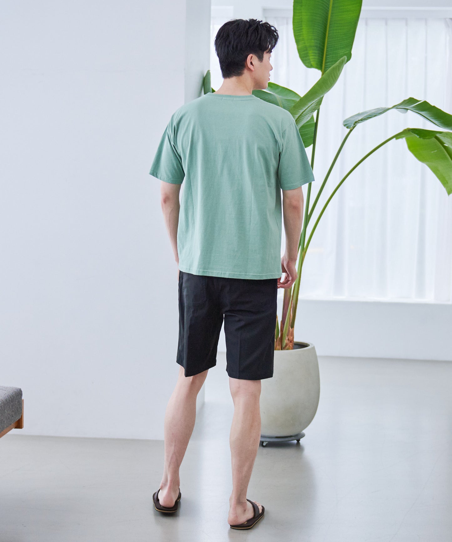 USAコットン天竺シェアレガシーロゴTシャツ