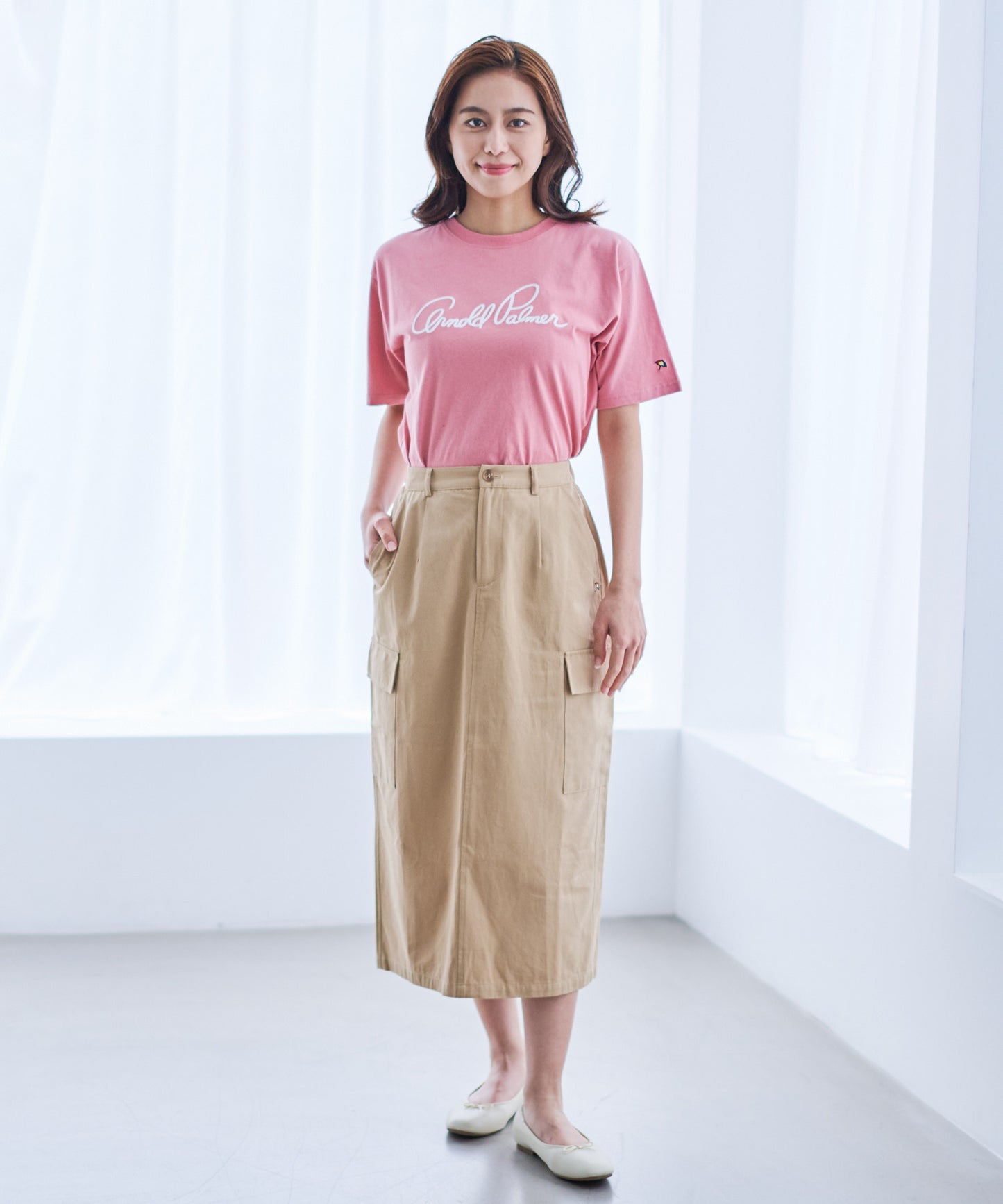 USAコットン天竺シェアレガシーロゴTシャツ