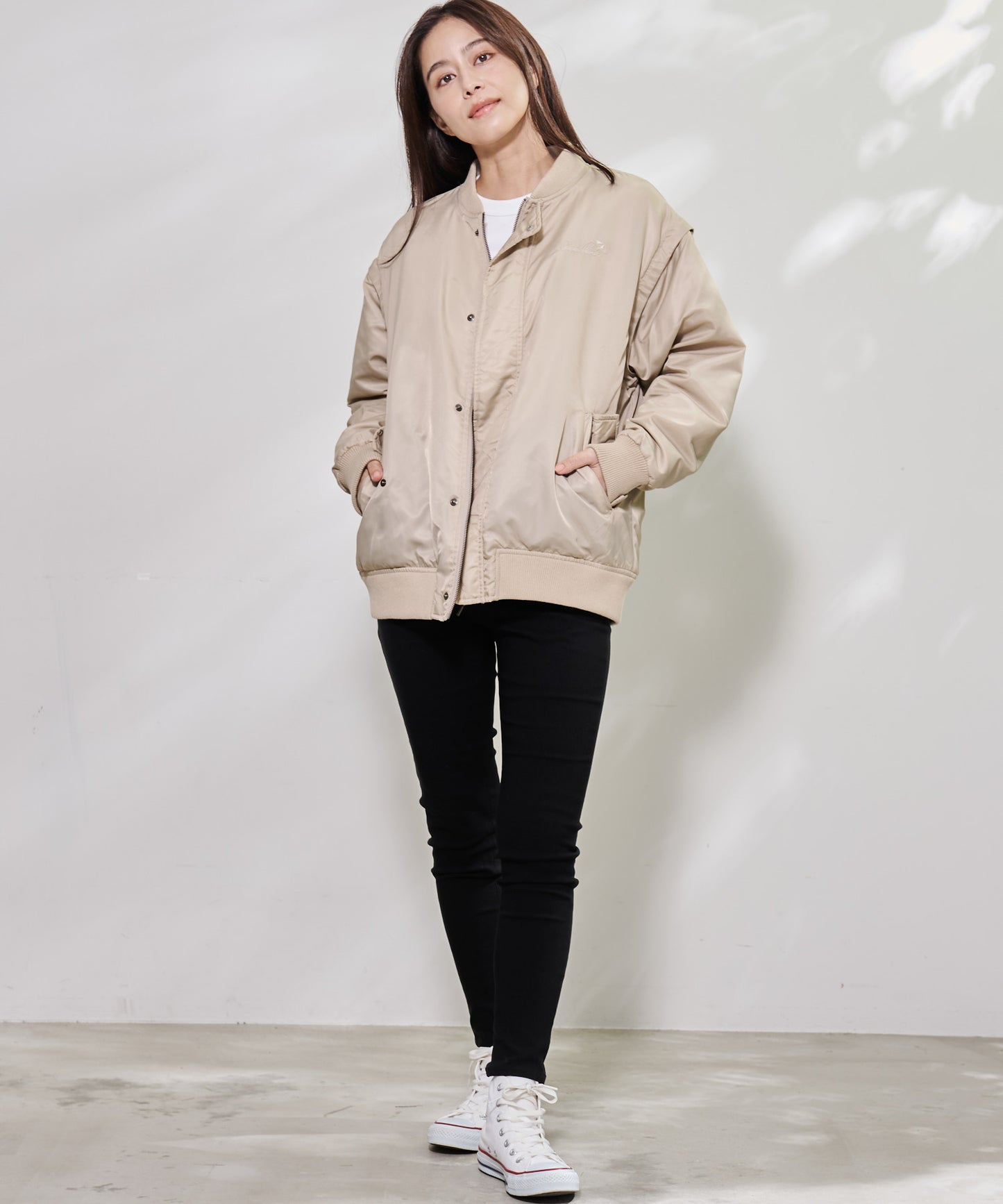 ハイストレッチ スキニーシェアパンツ