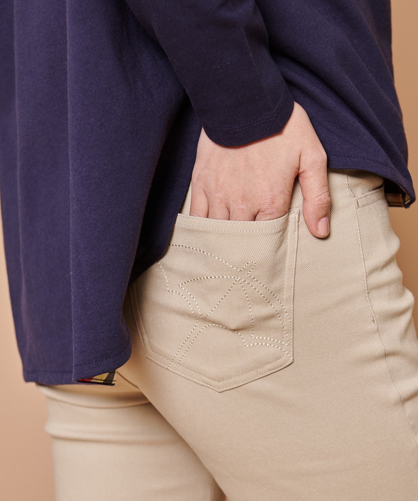 ハイストレッチ スキニーシェアパンツ