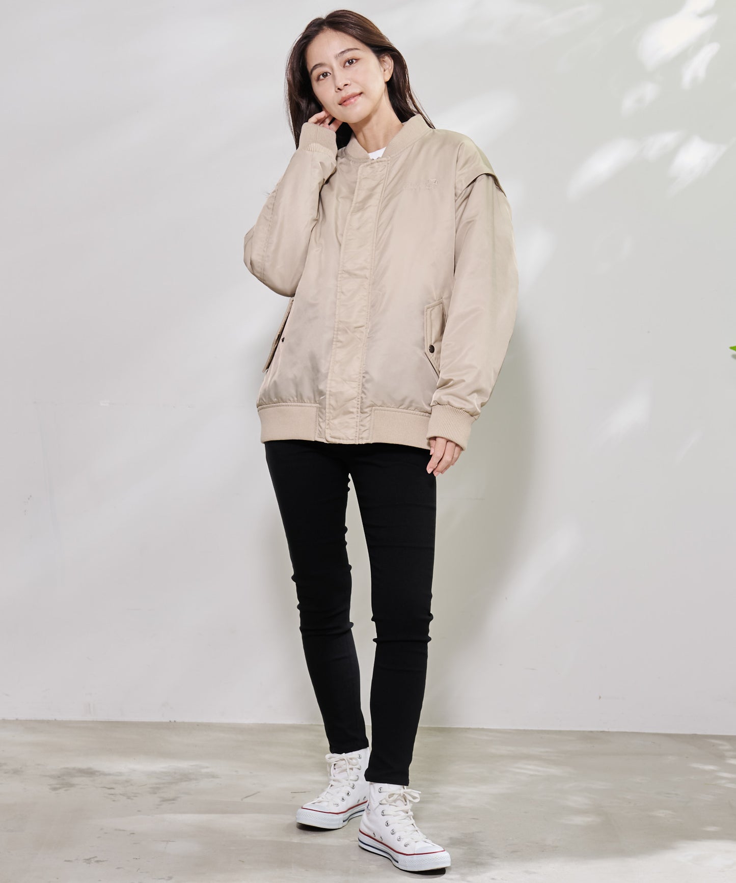 2WAY MA-1 ウラキルティングジャケット