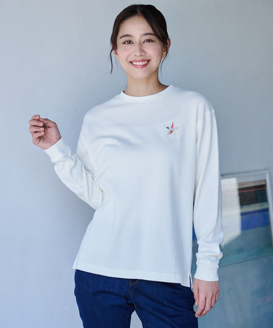Arnold Palmer スターモチーフ シェアロングスリーブTシャツ