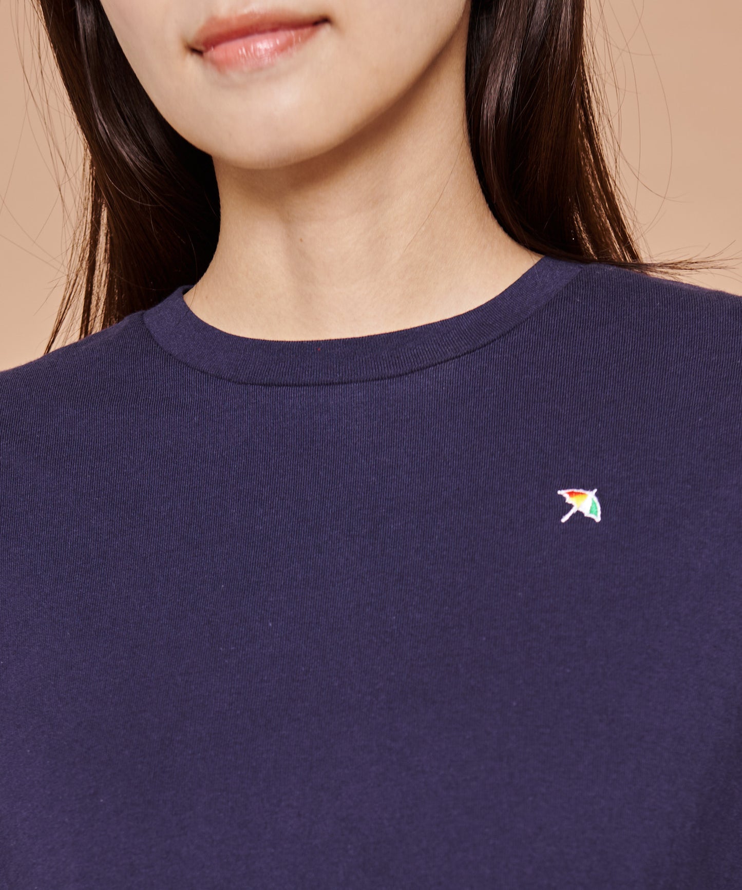 ラウンドヘム ロングスリーブワイドTEE
