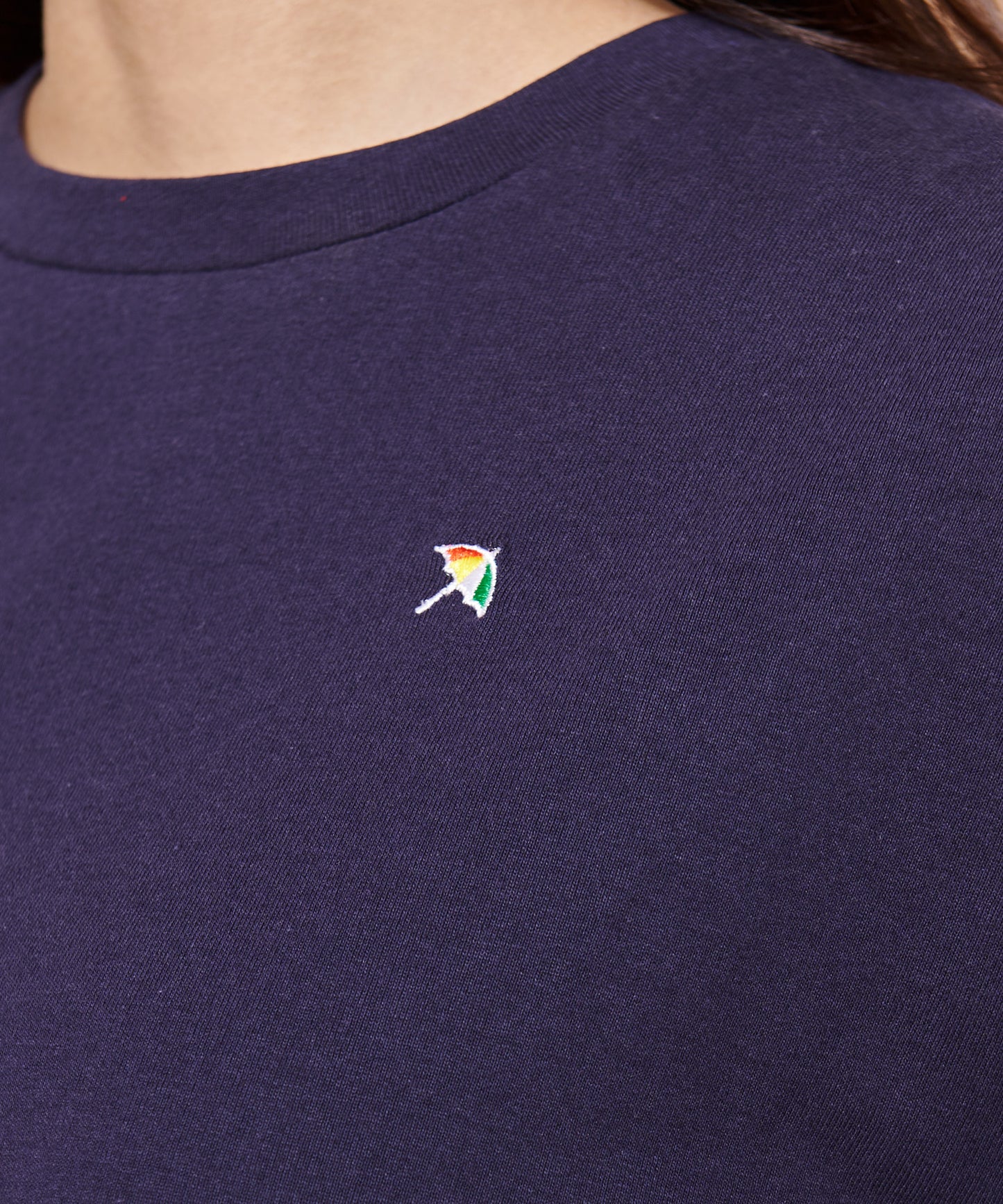 ラウンドヘム ロングスリーブワイドTEE