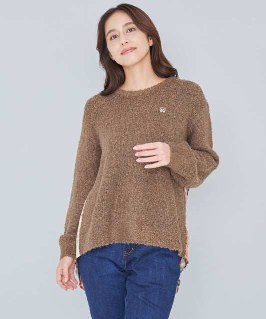 Arnold Palmer 【残り1点】バックパーマーチェック ブークレーニットプルオーバー