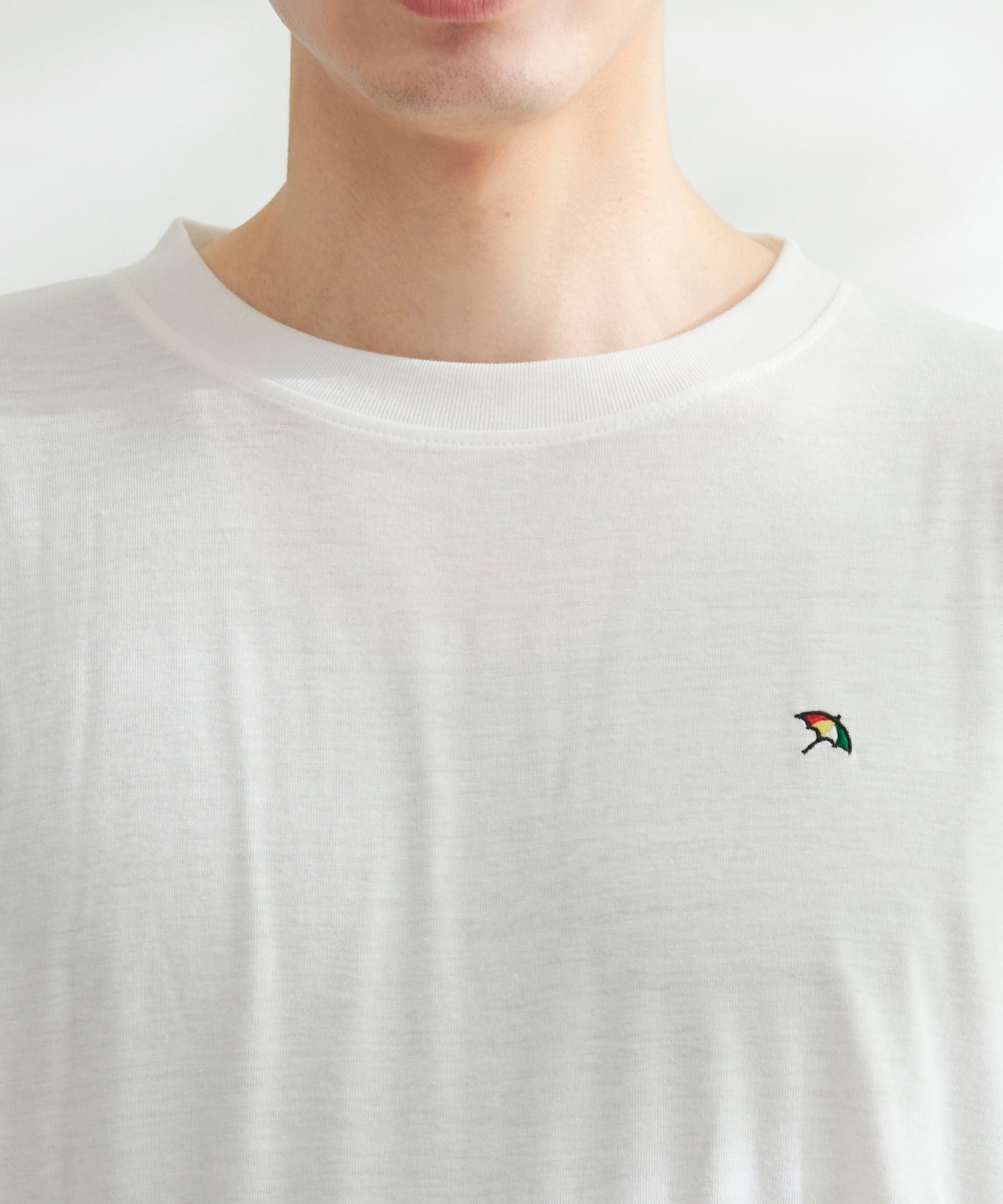 シェア T/Rブークレカーディガン + ロングTシャツセット