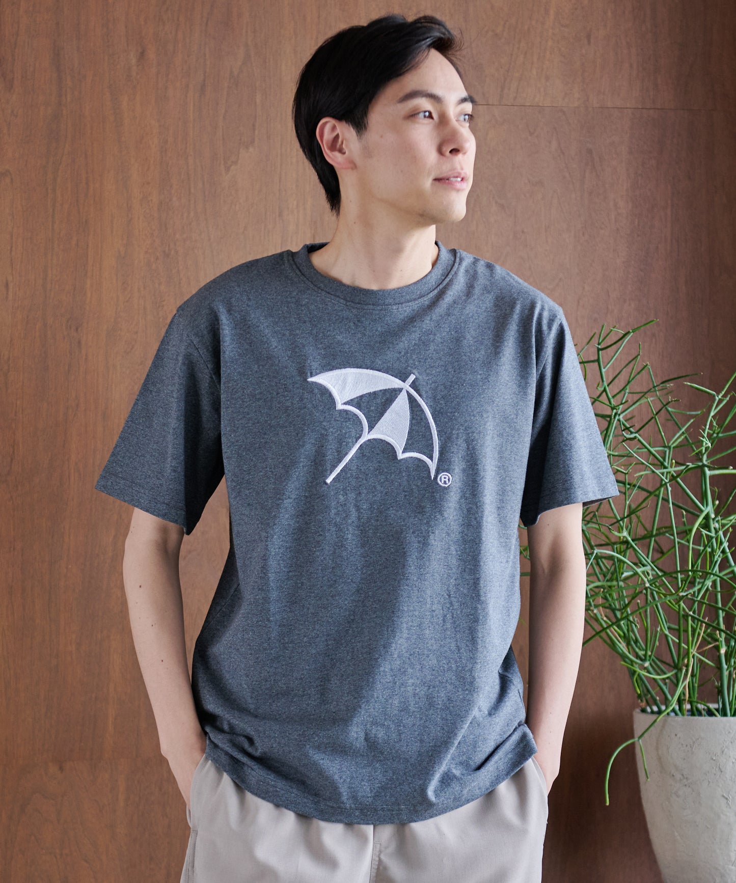 CYCLO 天竺シェアアンブレラロゴTシャツ