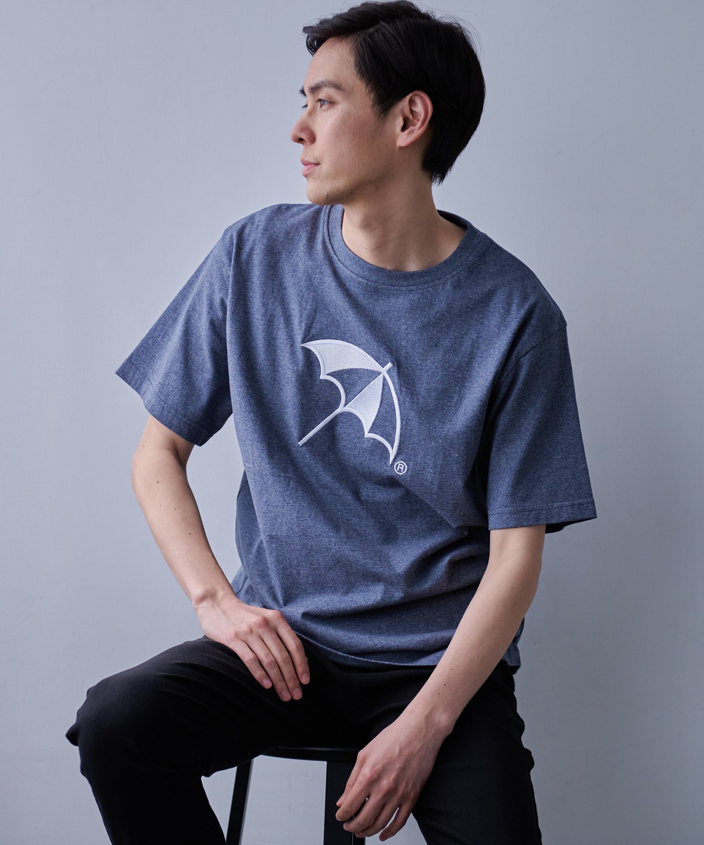 CYCLO 天竺シェアアンブレラロゴTシャツ