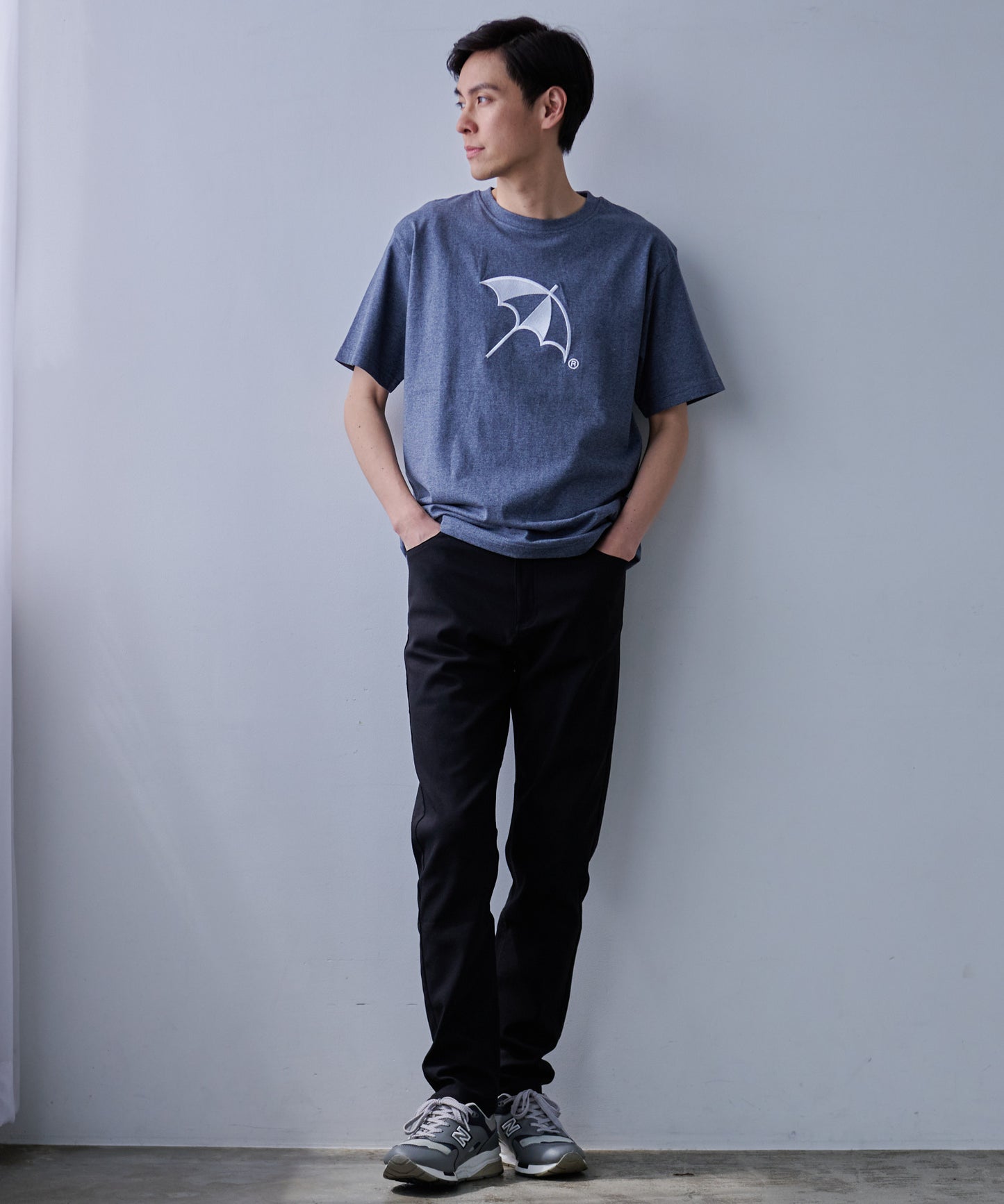 CYCLO 天竺シェアアンブレラロゴTシャツ