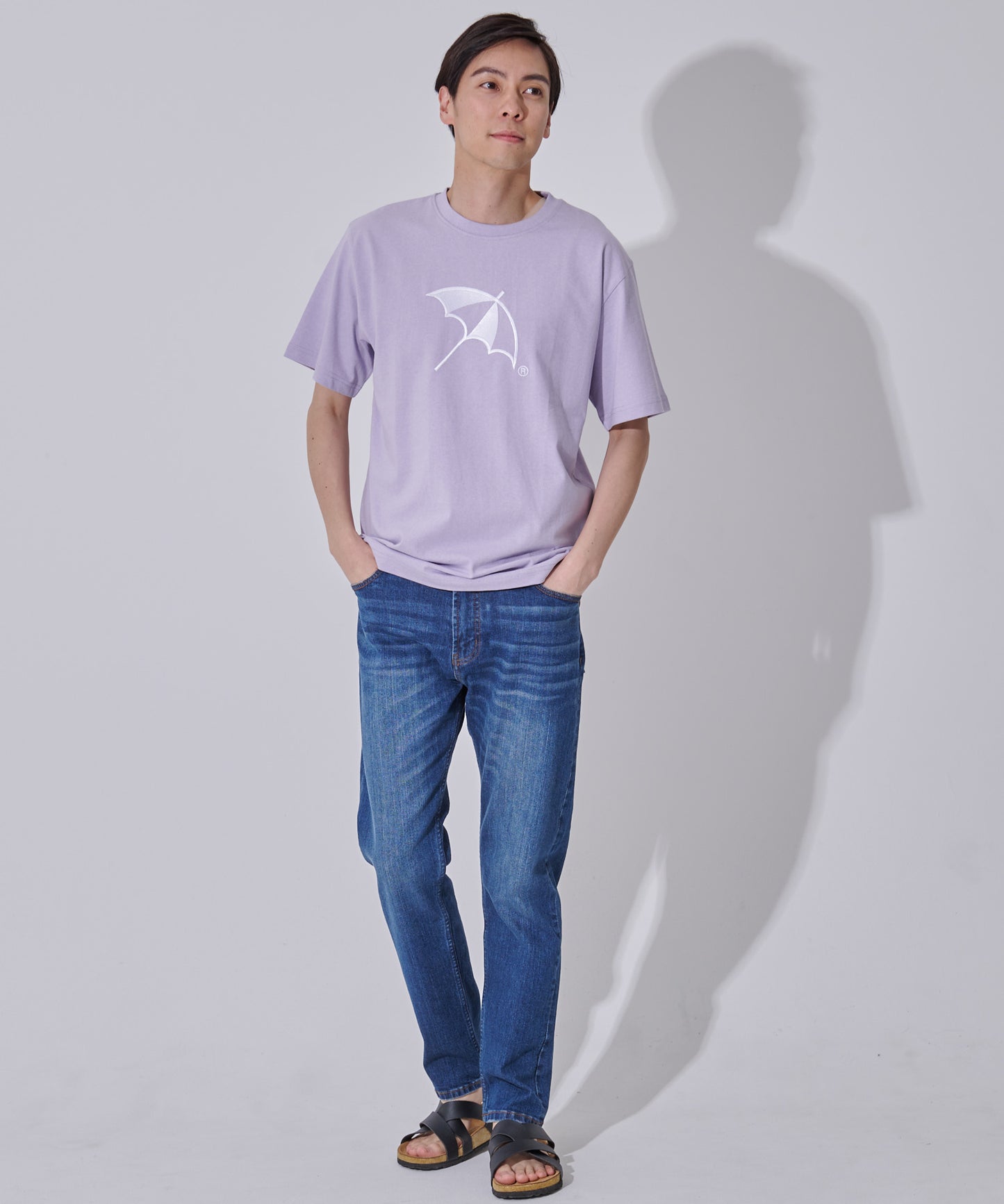 CYCLO 天竺シェアアンブレラロゴTシャツ