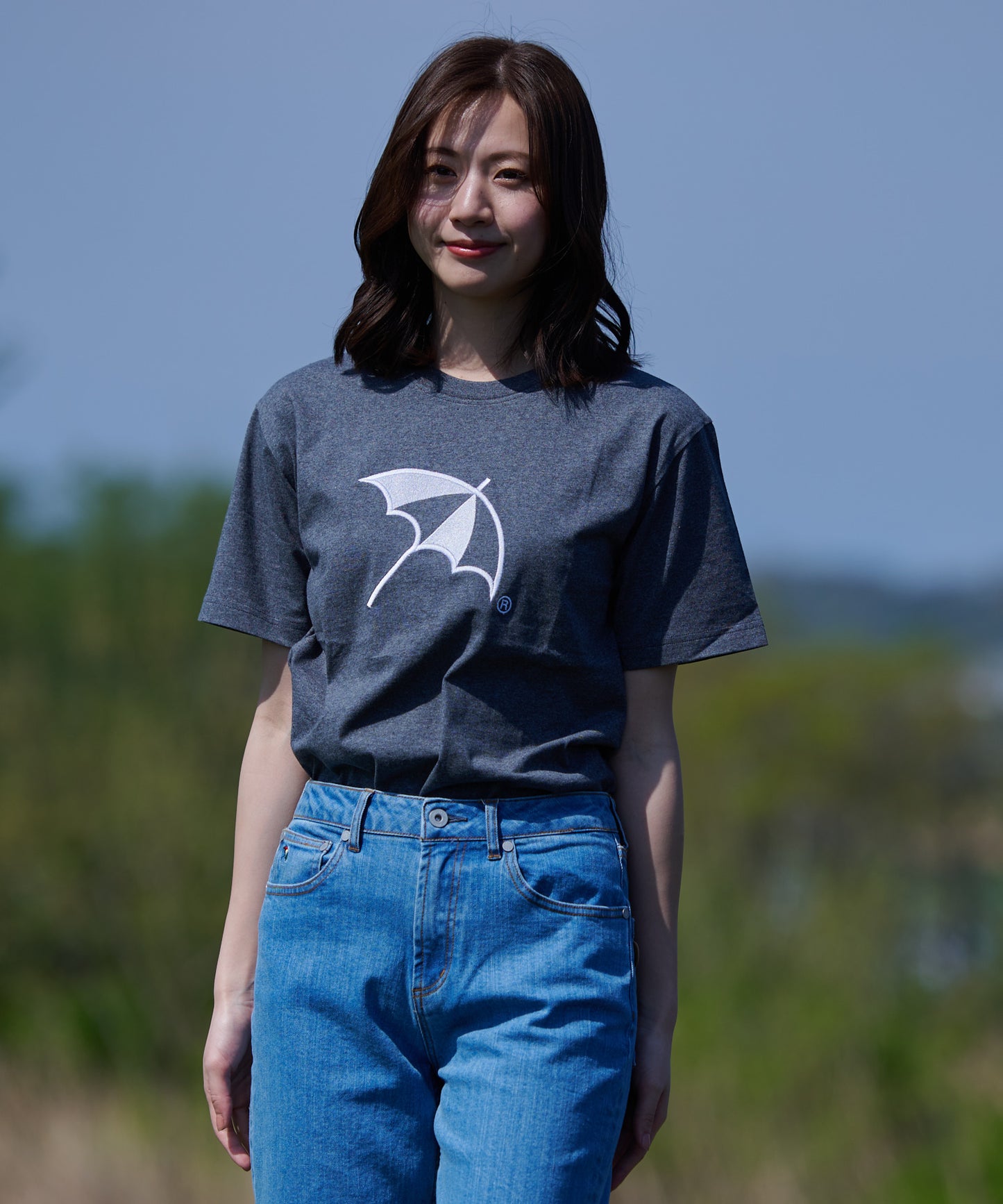 CYCLO 天竺シェアアンブレラロゴTシャツ