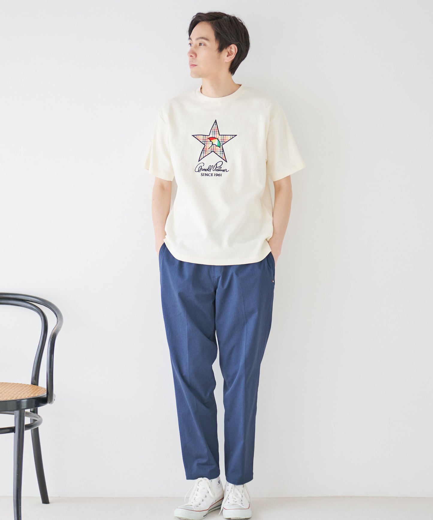 【残り3点】ビッグスターモチーフシェアTシャツ