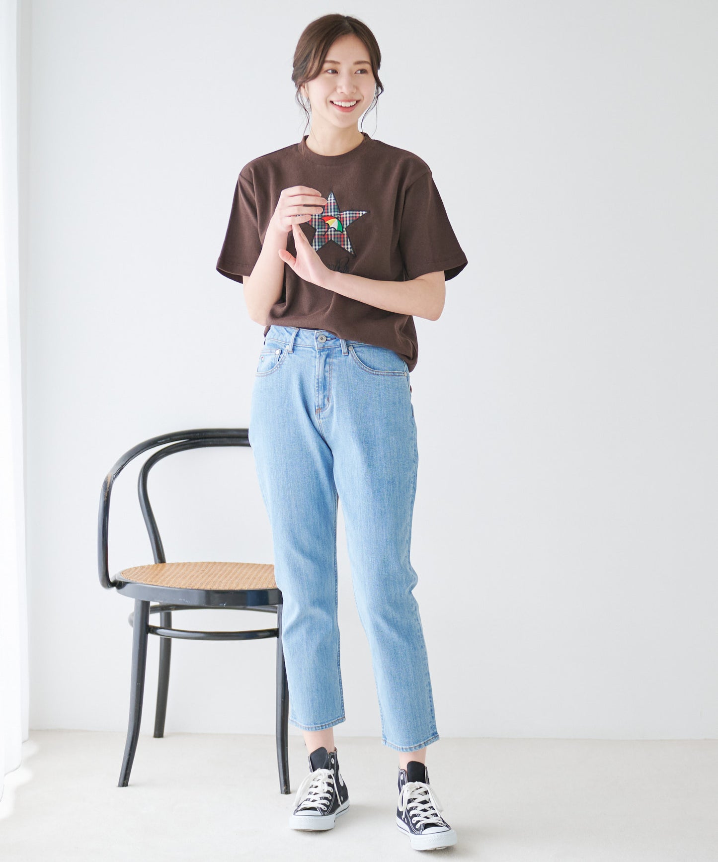 【残り3点】ビッグスターモチーフシェアTシャツ