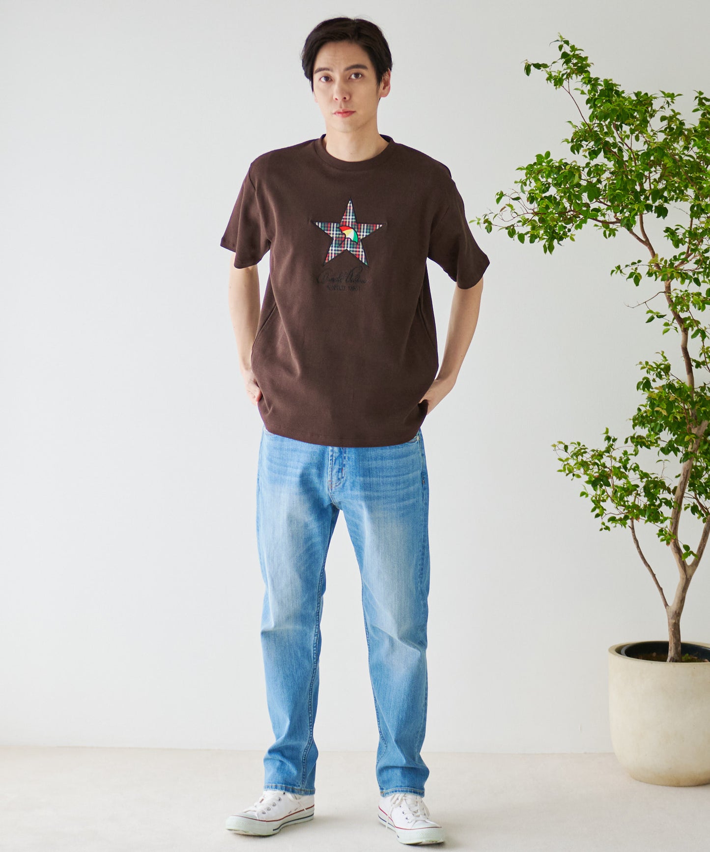 【残り3点】ビッグスターモチーフシェアTシャツ