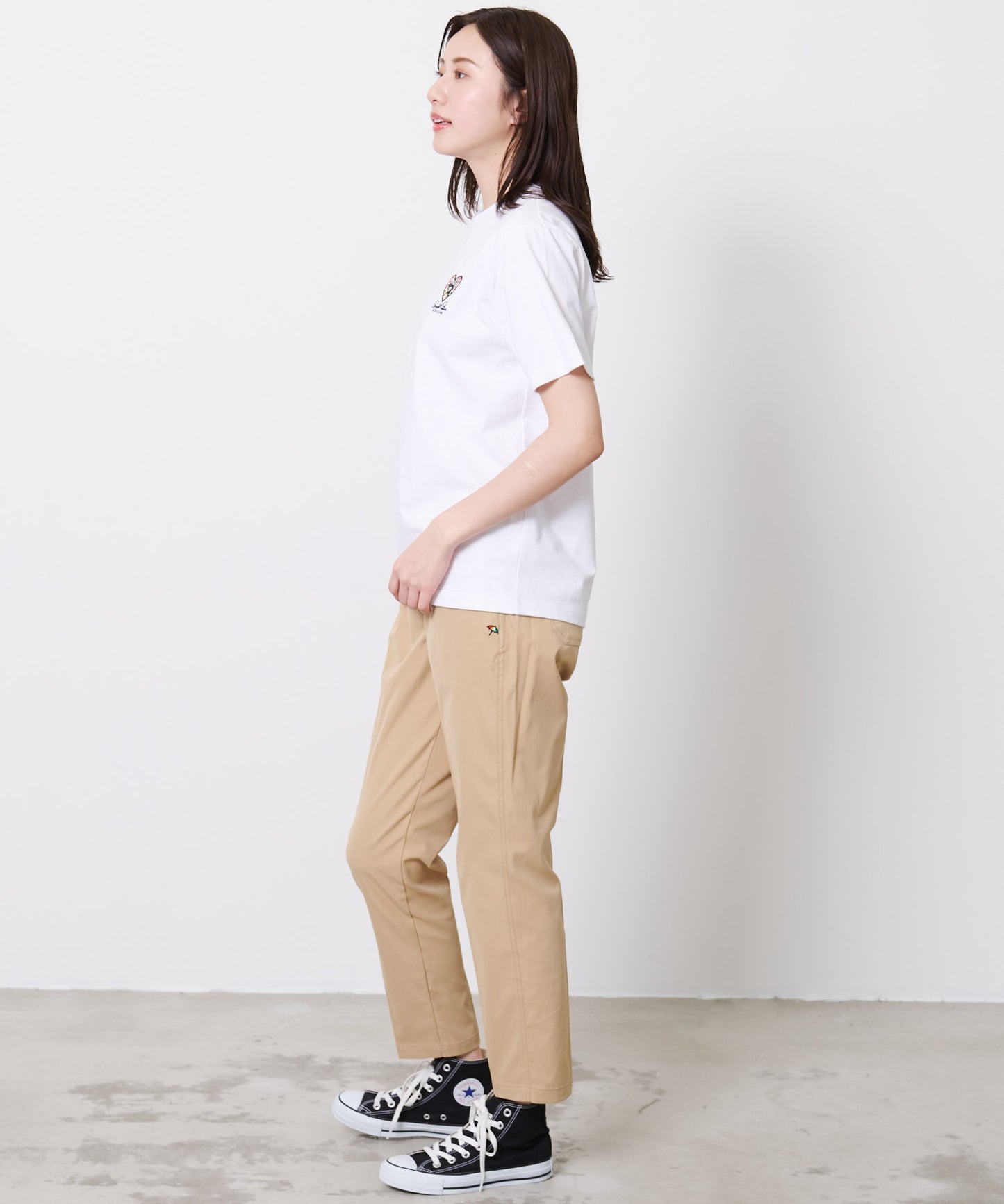ハートモチーフシェアTシャツ
