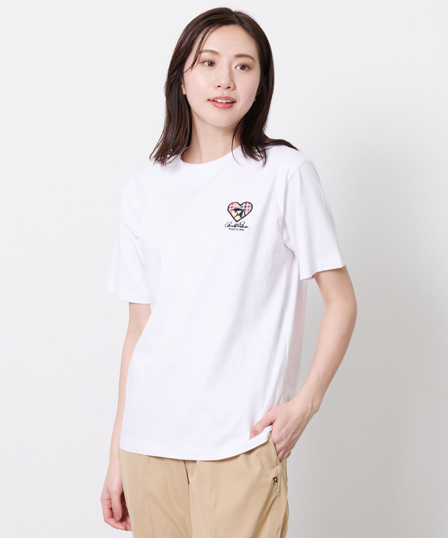 ハートモチーフシェアTシャツ